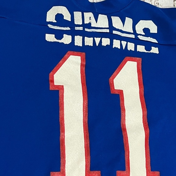 Vintage Phil Simms New York Giants NFL Football Rawlings Sports Jersey - Picture 6 of 7